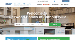 Desktop Screenshot of oakwoodbarboursville.com