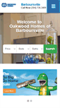 Mobile Screenshot of oakwoodbarboursville.com